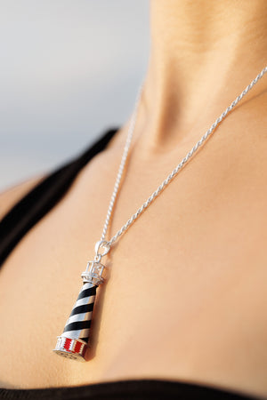 Cape Hatteras Lighthouse Pendant Necklace